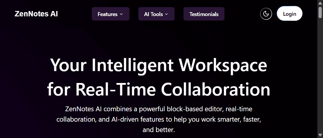 Zen Notes AI preview